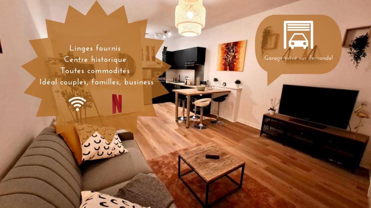 Le Saint Jean , Centre Historique, Wifi, Tout Equipe, Ideal Famille, Business, Ou Simple Escapade Niort Extérieur photo
